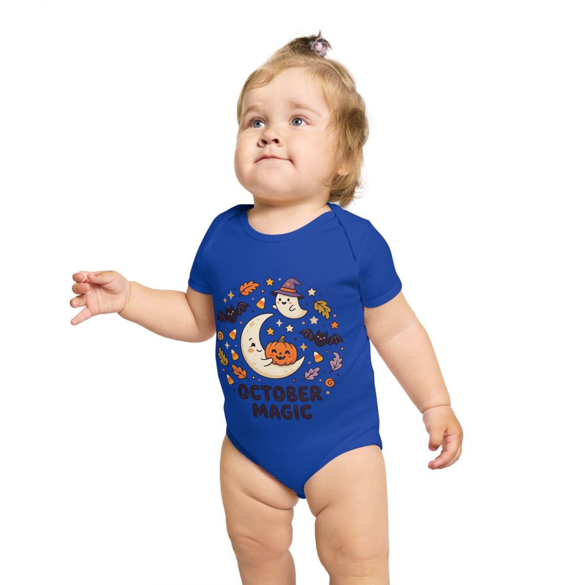 Halloween - October Magic Baby Bodysuit — Cute Halloween Infant Onesie