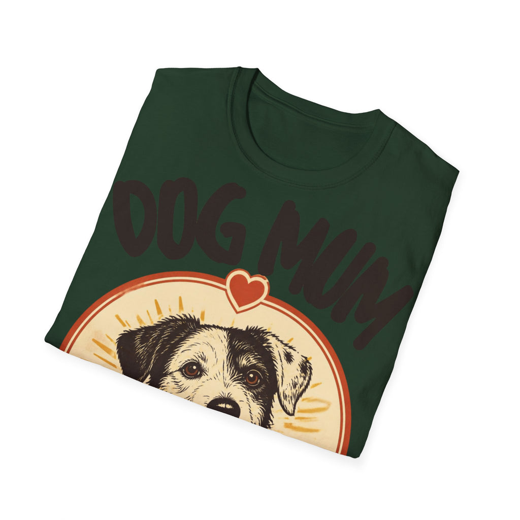 Dog Mum shirt | Rescue dog illustration T-Shirt