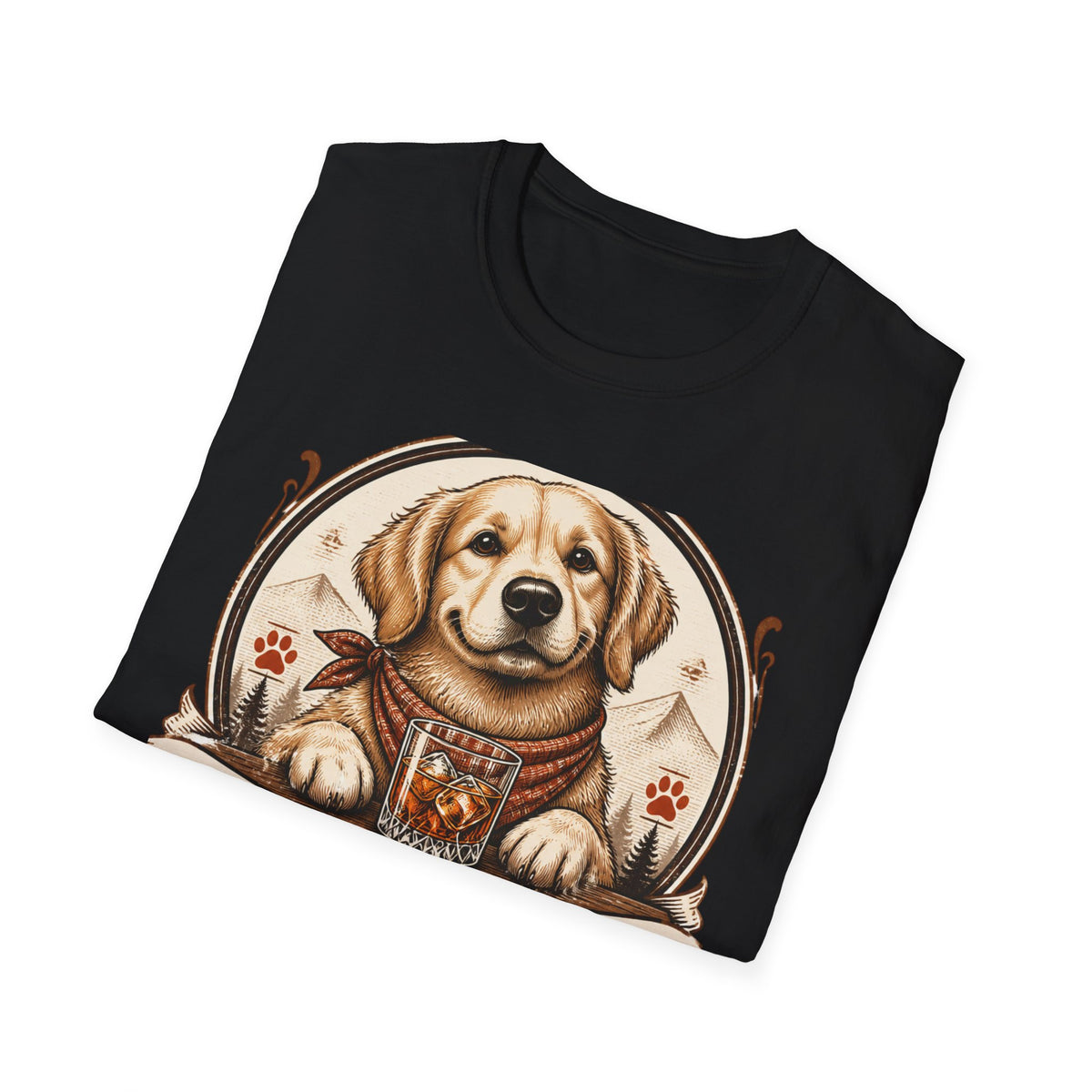 I Work Hard So My Dog Can Have A Better Life T-Shirt | Golden Retriever Dog Tee
