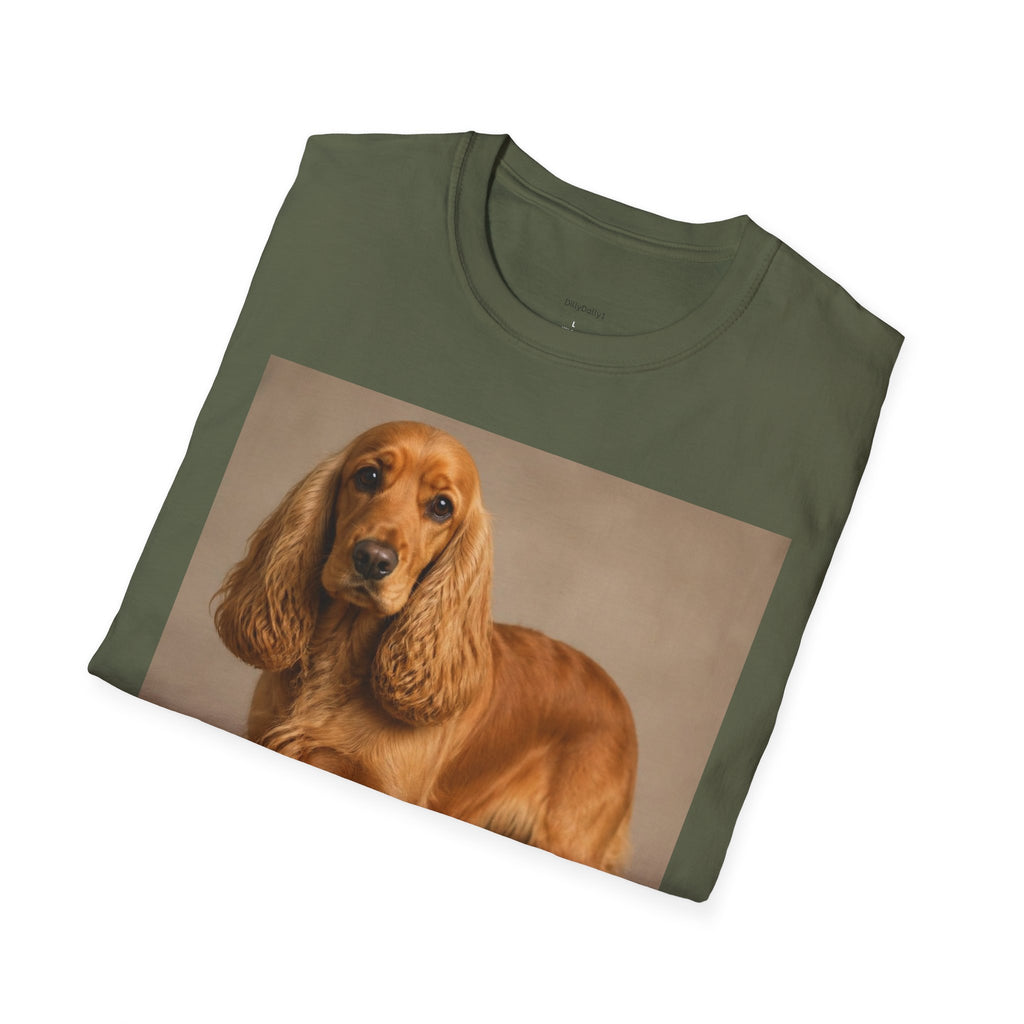 Cocker Spaniel Dog Mum T-Shirt — Dog Mom Graphic Tee with Photo Print