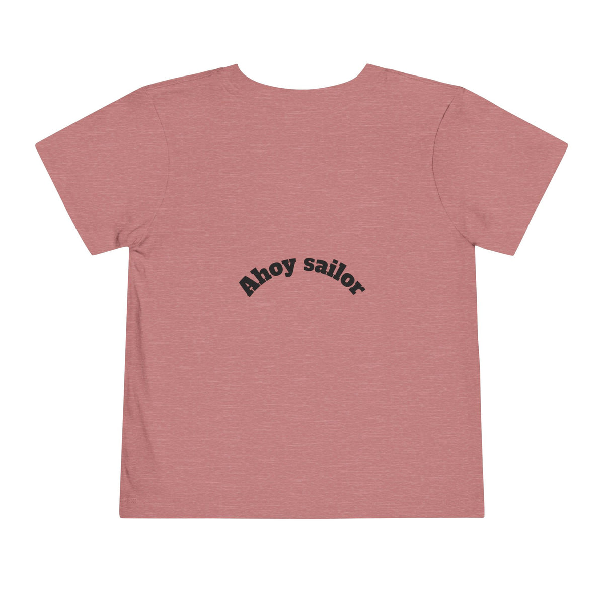 Cute Pirate Kid Ahoy Sailor Toddler Tee | Toddler Short Sleeve Tee