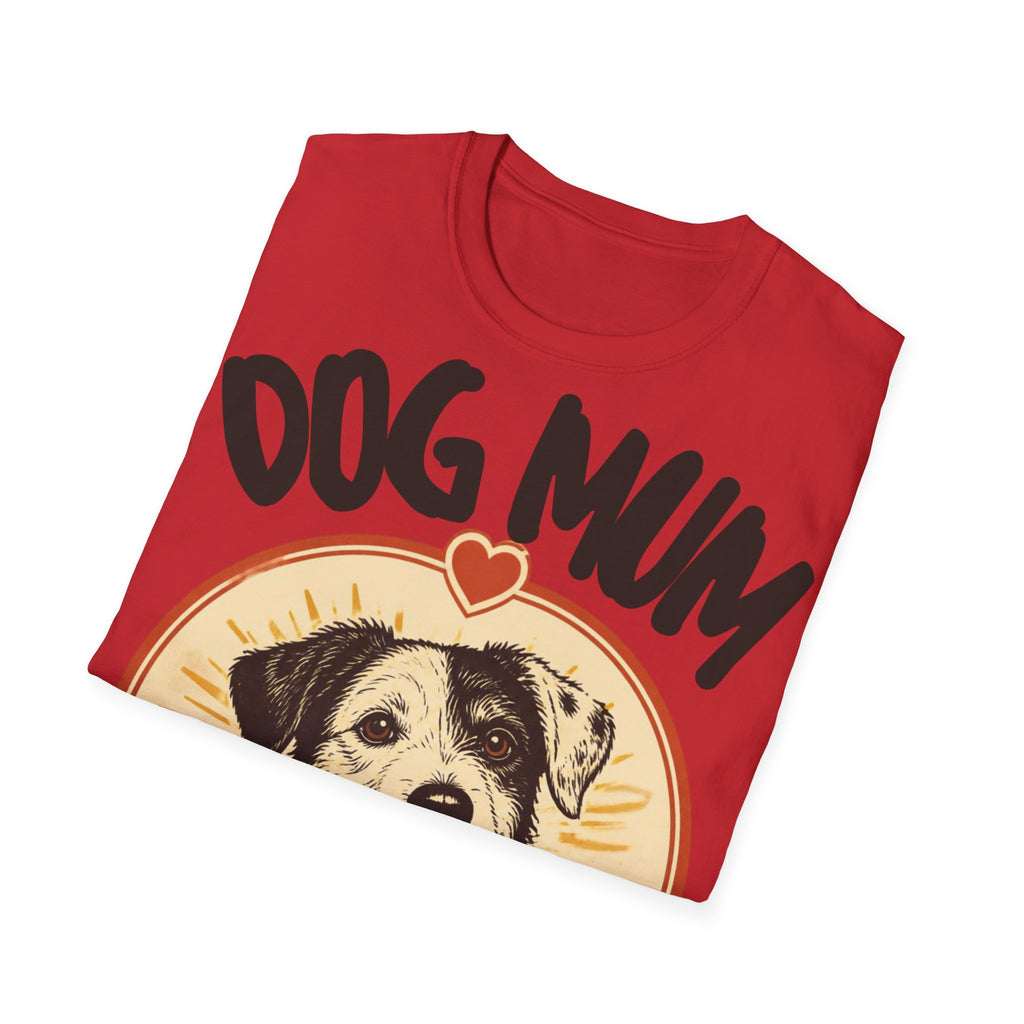 Dog Mum shirt | Rescue dog illustration T-Shirt