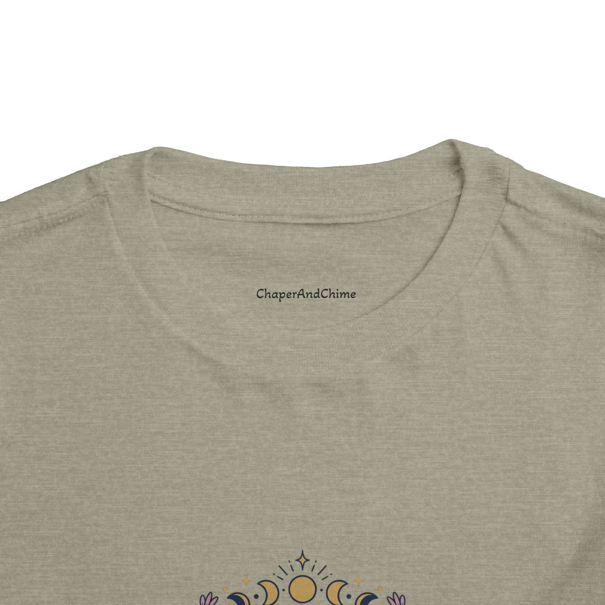 October Born Libra moon phases toddler tee | Zodiac Libra design
