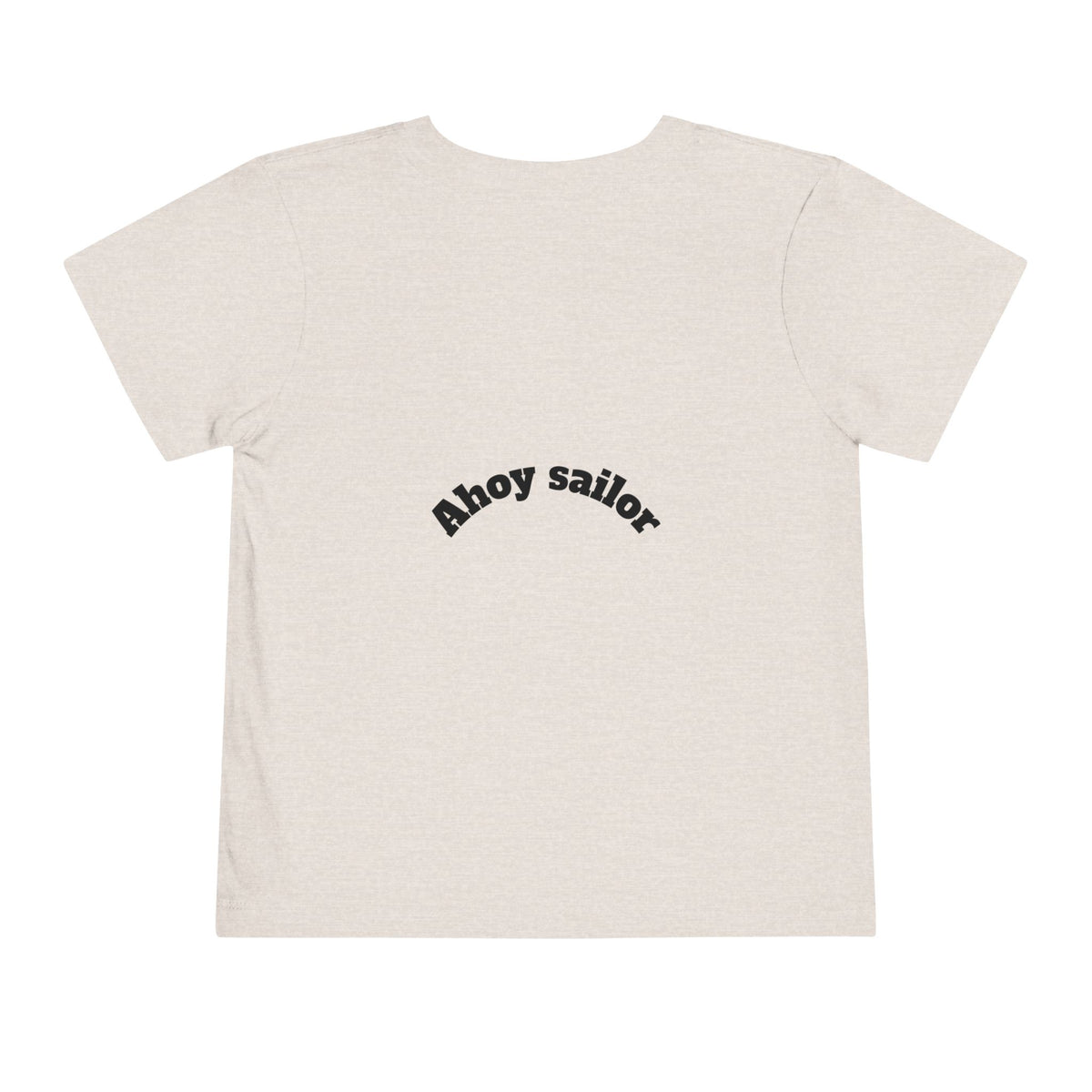 Cute Pirate Kid Ahoy Sailor Toddler Tee | Toddler Short Sleeve Tee