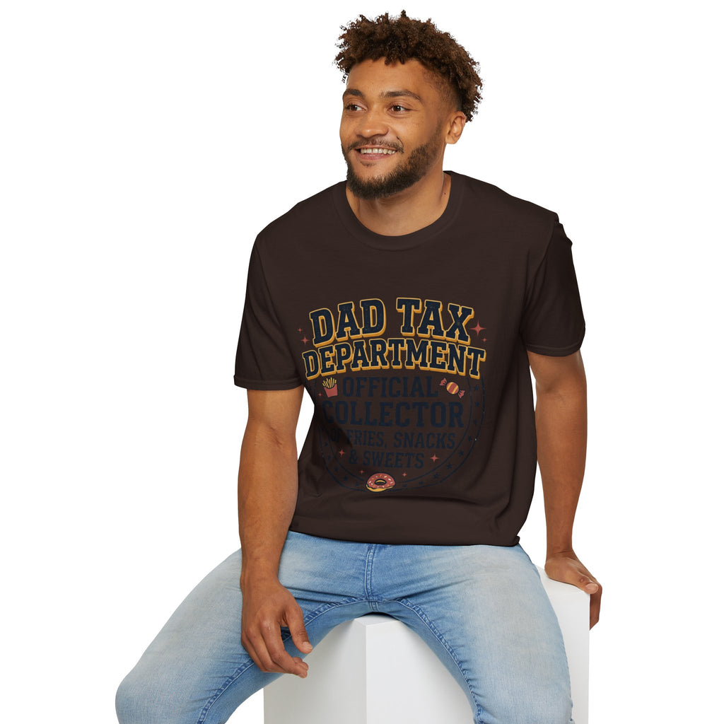 Dad Tax Department Official Collector of Fries Snacks & Sweets T-Shirt