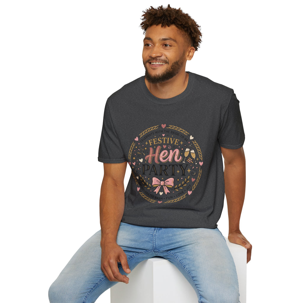 Festive Hen Party T-Shirt | Bachelorette Celebration Design