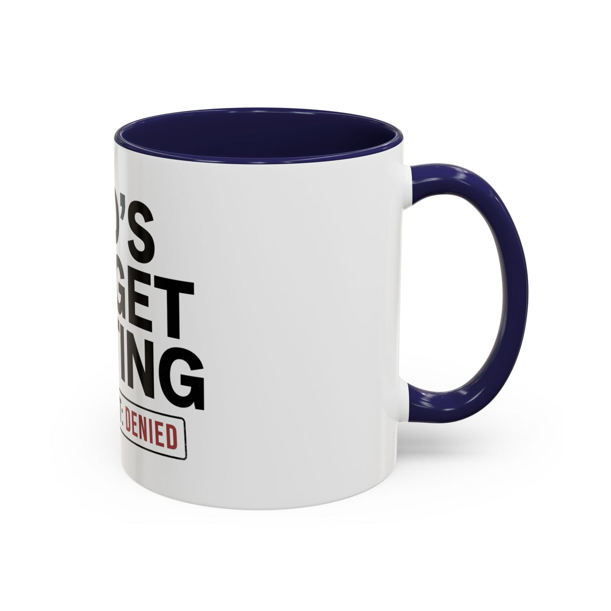 Dad's Funny Budget Meeting Mug | Accent Coffee Mug, 11/15oz
