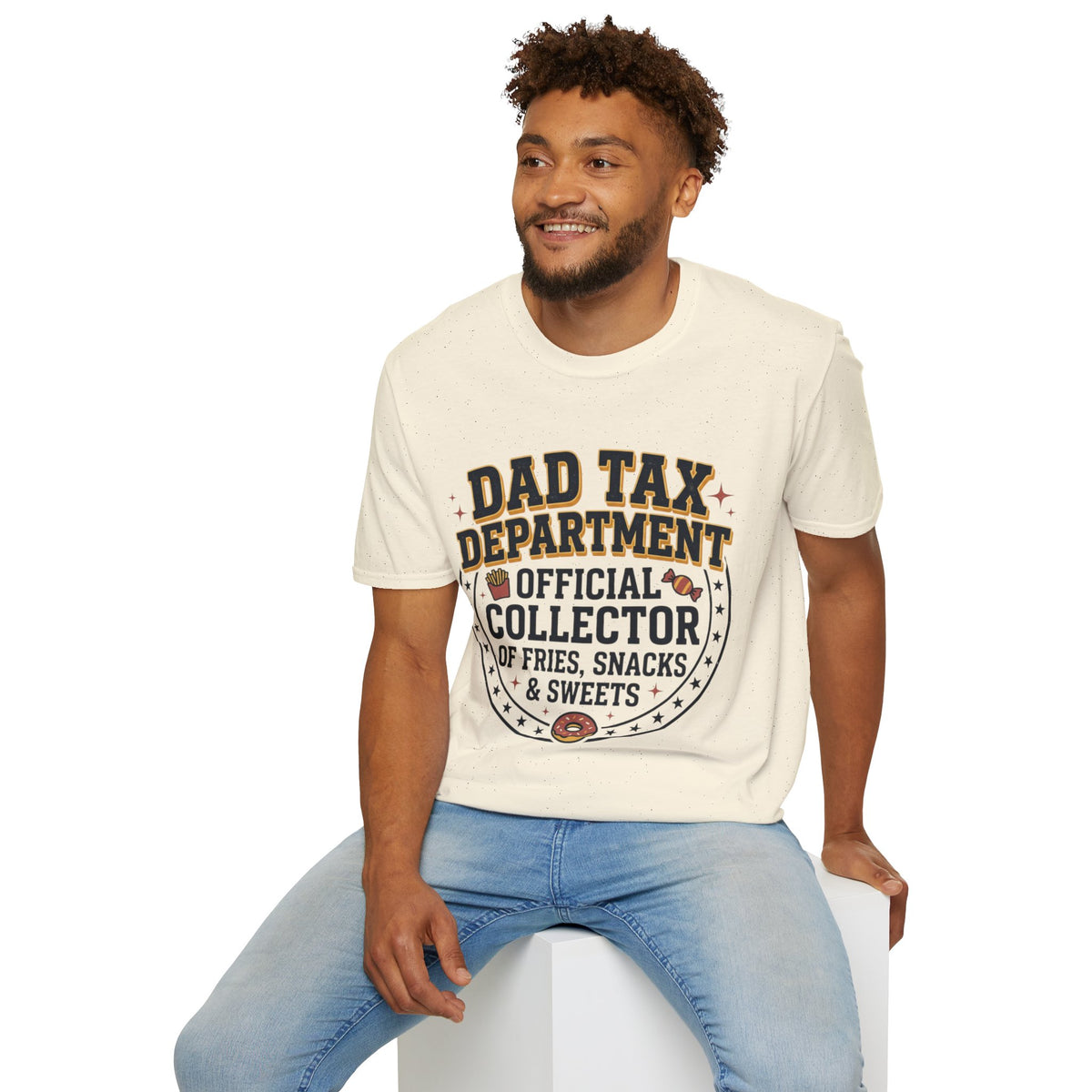Dad Tax Department Official Collector of Fries Snacks & Sweets T-Shirt