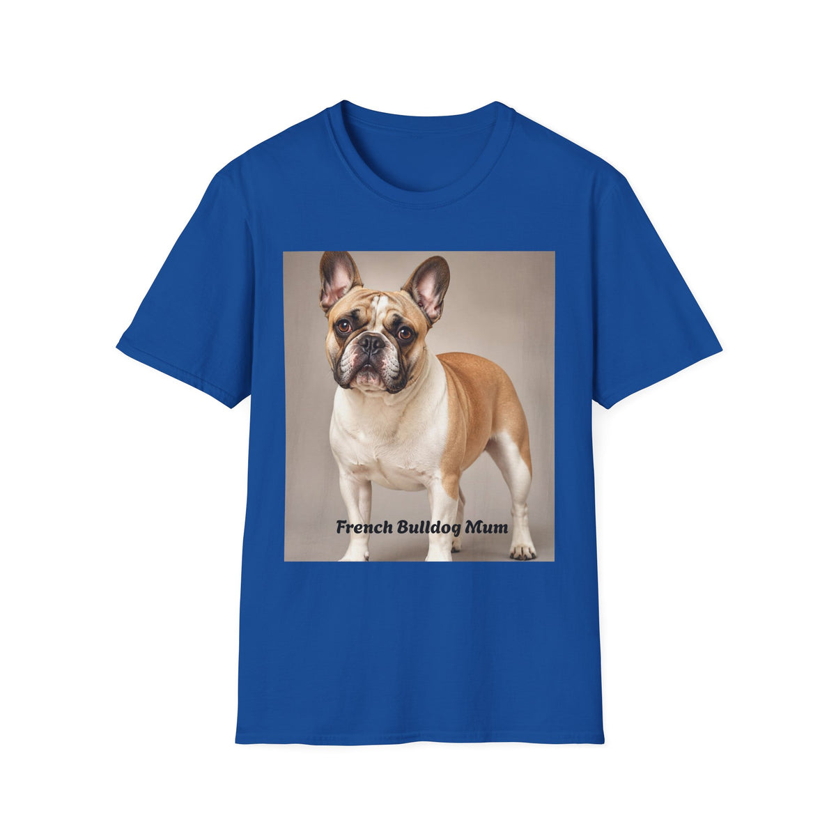 French Bulldog Photo Mum T-Shirt | Frenchie Mom Tee