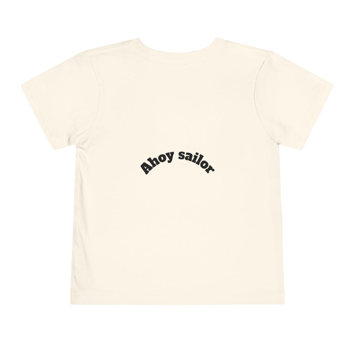 Cute Pirate Kid Ahoy Sailor Toddler Tee | Toddler Short Sleeve Tee