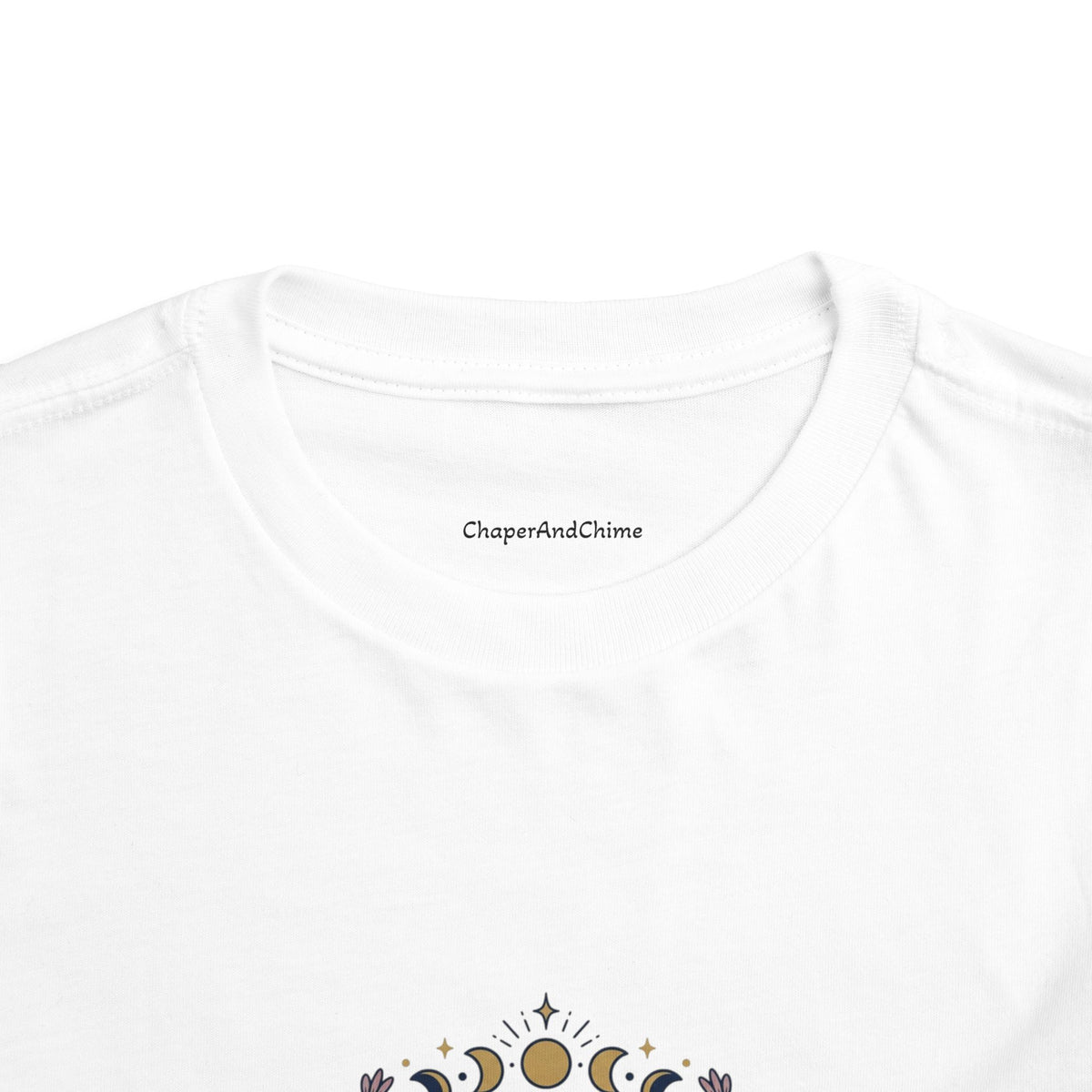 October Born Libra moon phases toddler tee | Zodiac Libra design
