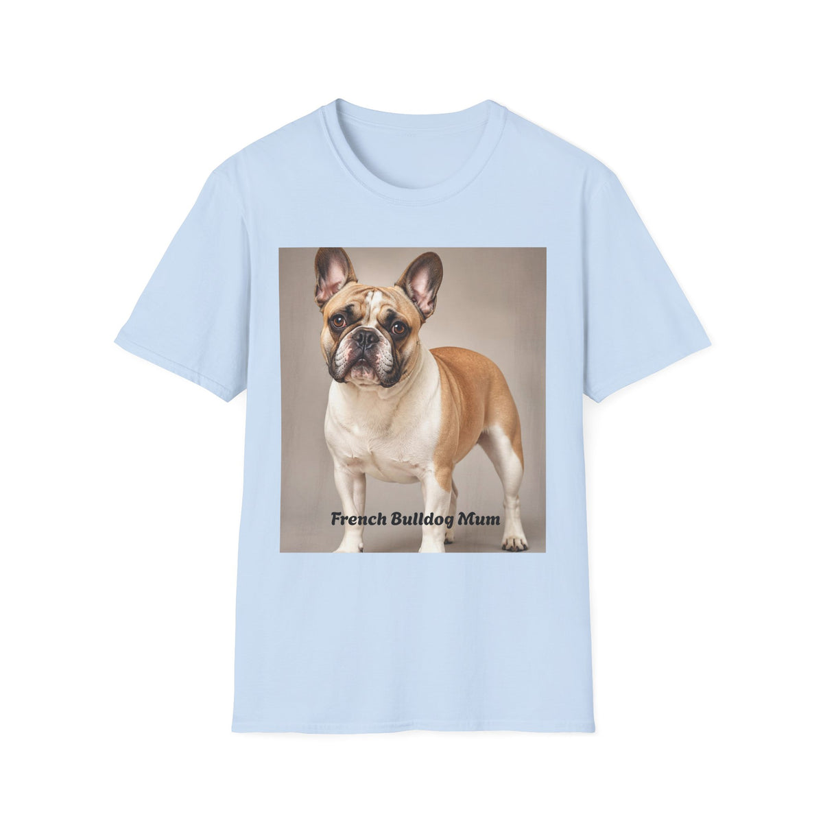 French Bulldog Photo Mum T-Shirt | Frenchie Mom Tee