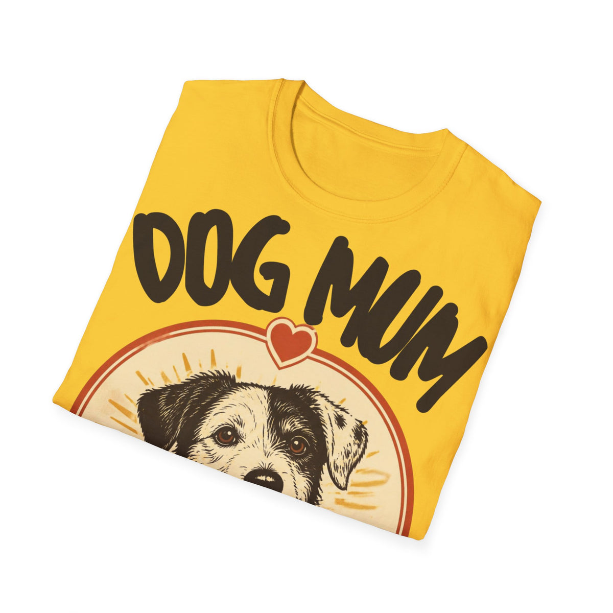 Dog Mum shirt | Rescue dog illustration T-Shirt