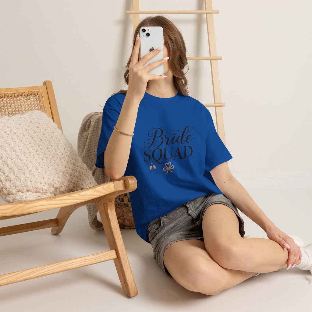 Bride Squad T-Shirt | Bachelorette Party Tee, Bridesmaid Shirt