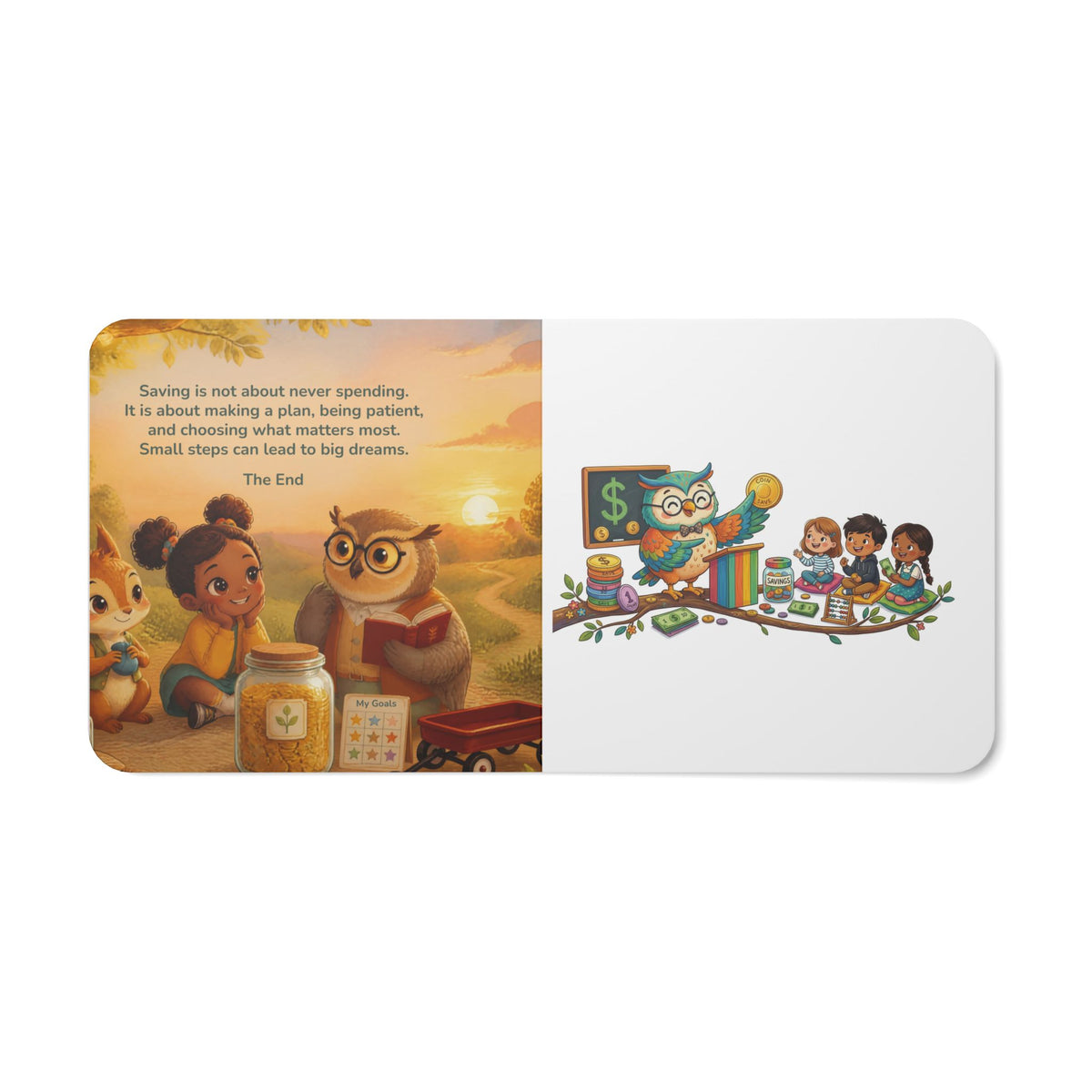 Sammy Saver and the Bright Idea Board Book | Kids Story about Saving & Patience