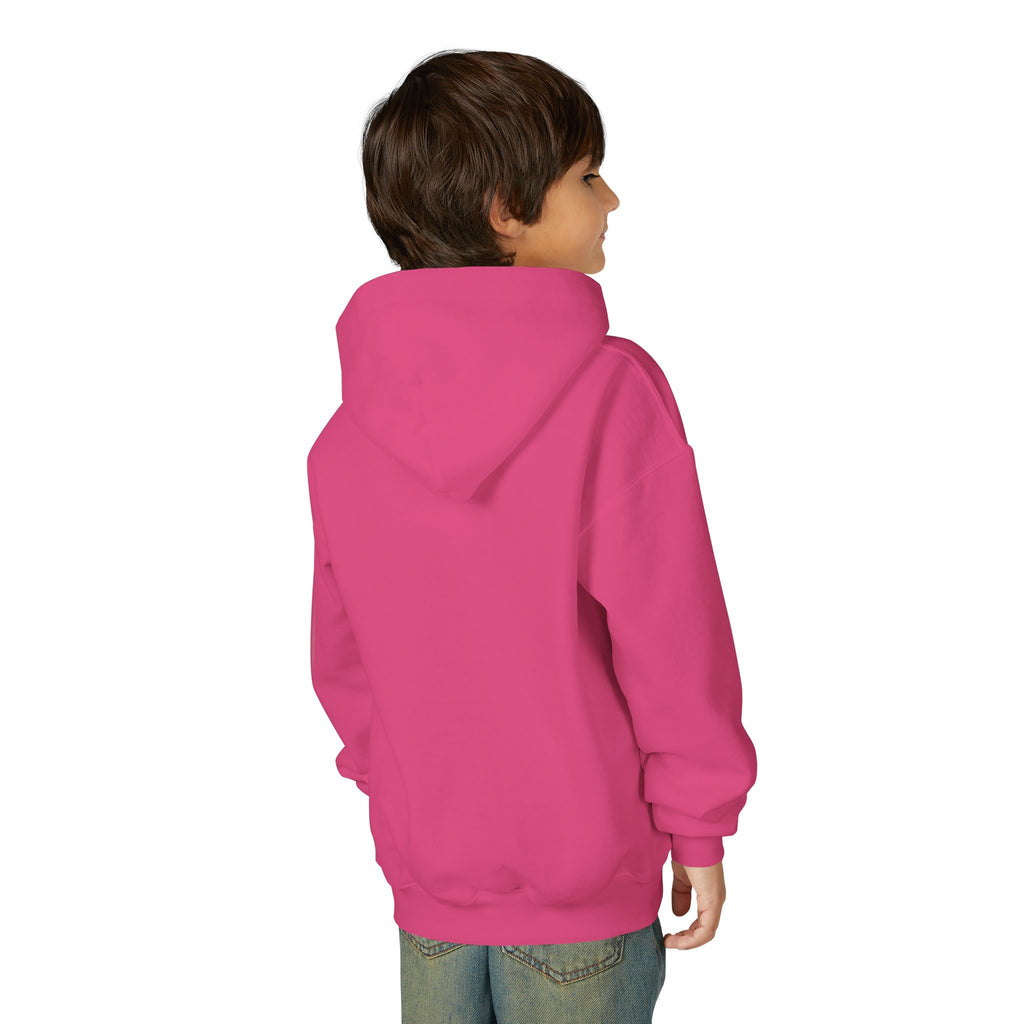 Kids Patriotic Elephant Hoodie – Blue Red USA Spirit Youth Sweatshirt
