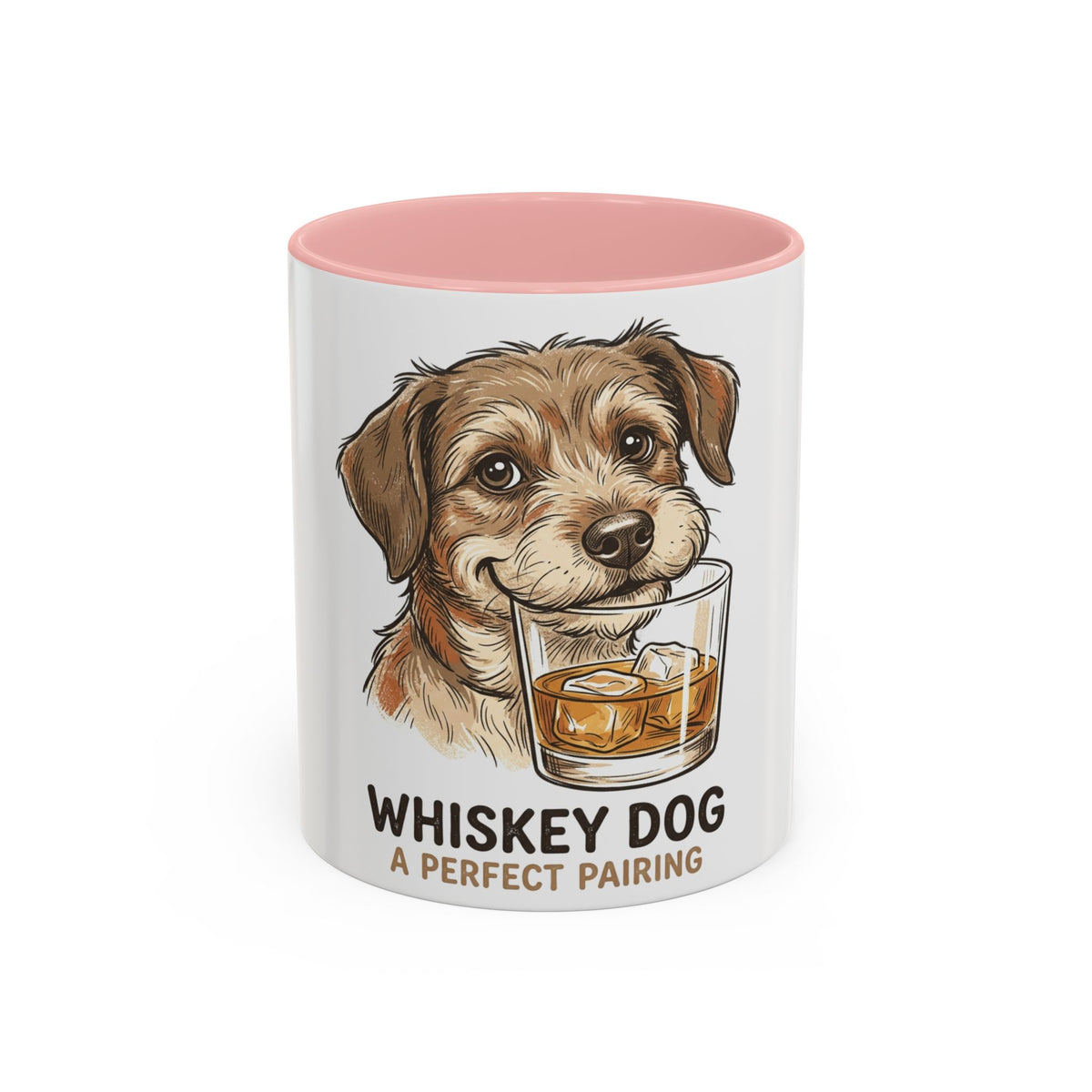 Whiskey Dog illustration mug | Coffee Mug