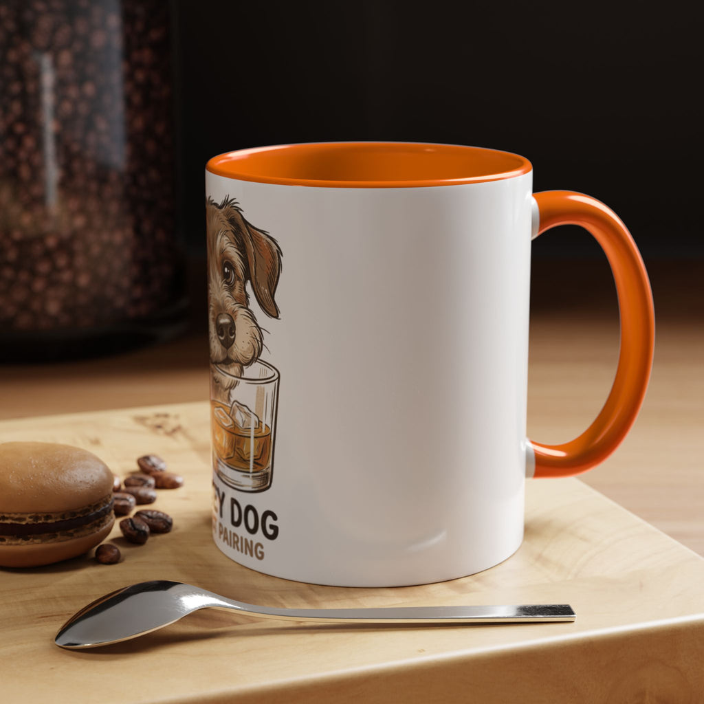 Whiskey Dog illustration mug | Coffee Mug