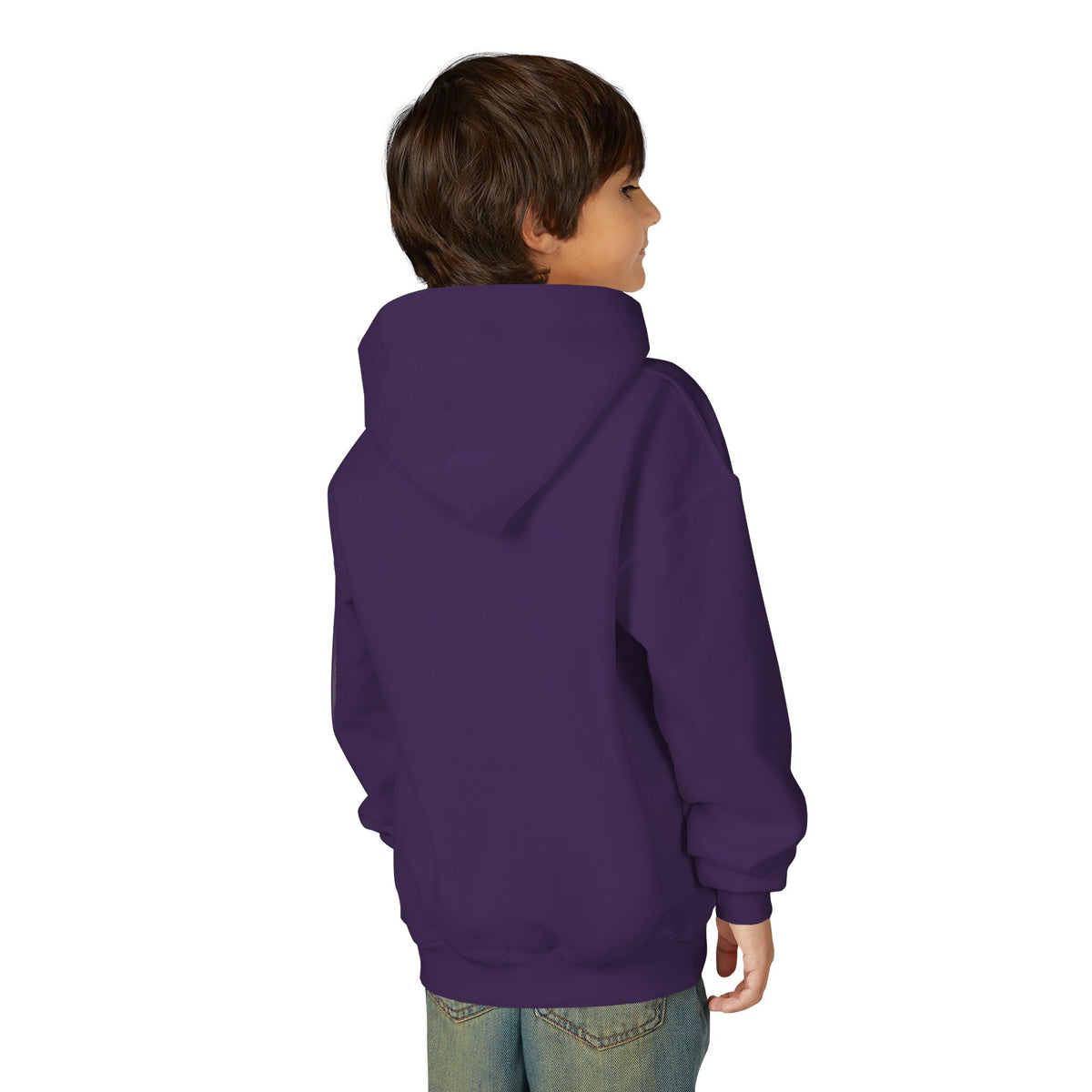 Kids Patriotic Elephant Hoodie – Blue Red USA Spirit Youth Sweatshirt