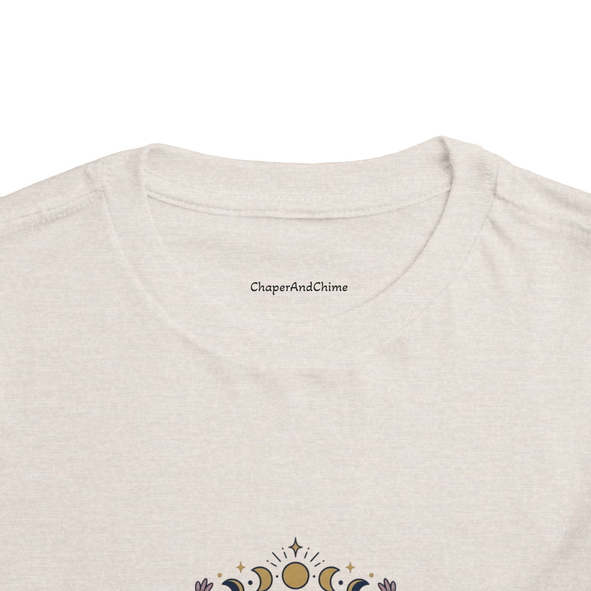 October Born Libra moon phases toddler tee | Zodiac Libra design