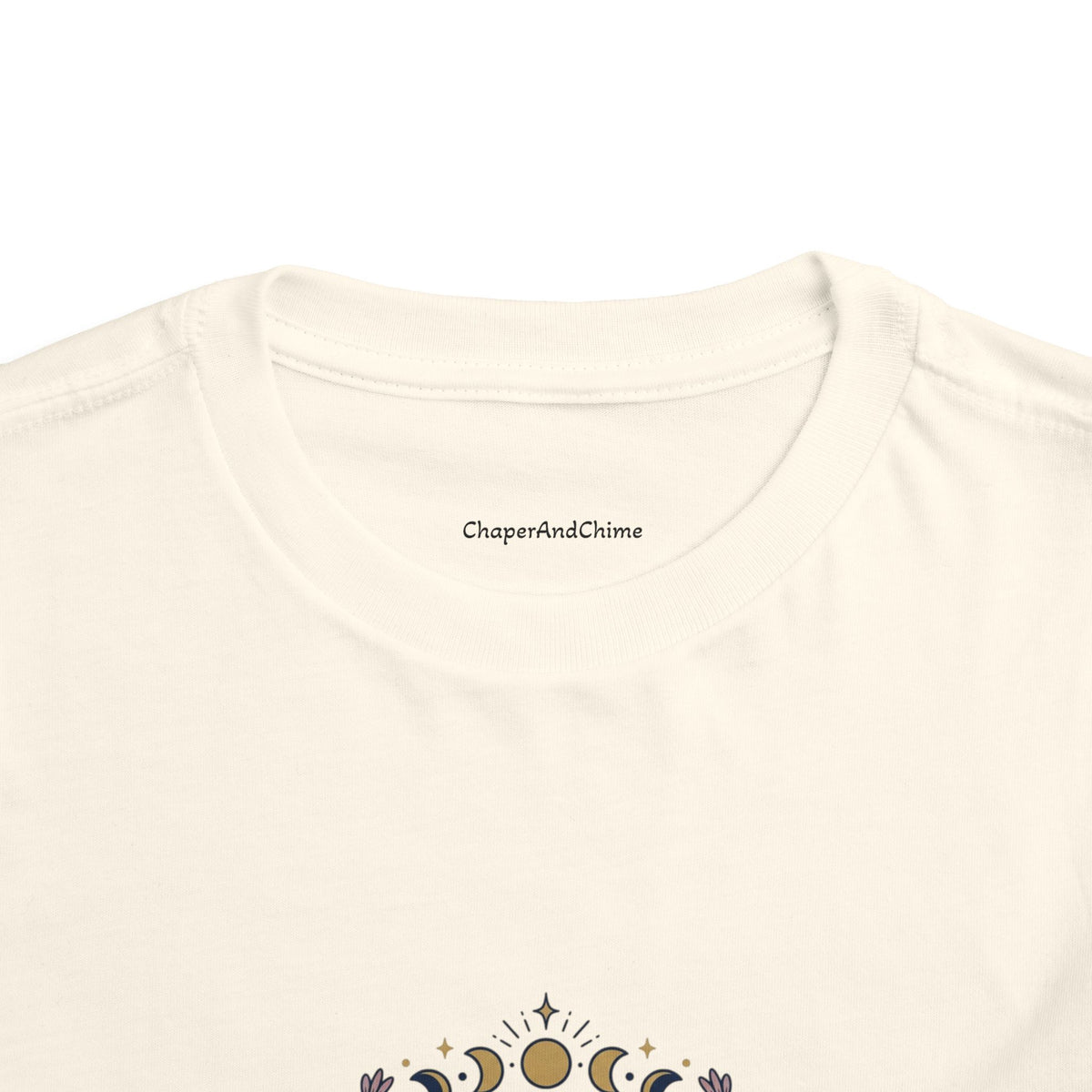 October Born Libra moon phases toddler tee | Zodiac Libra design