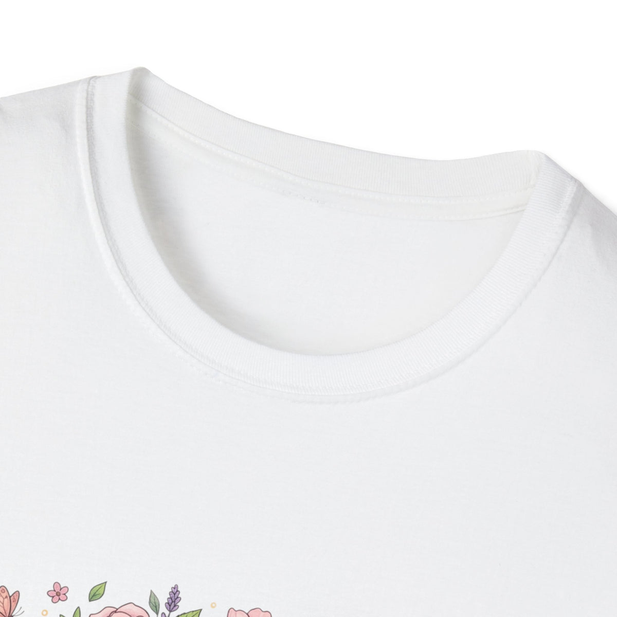 Floral Maiden T-Shirt — Vintage Boho Woman with Flowers Graphic
