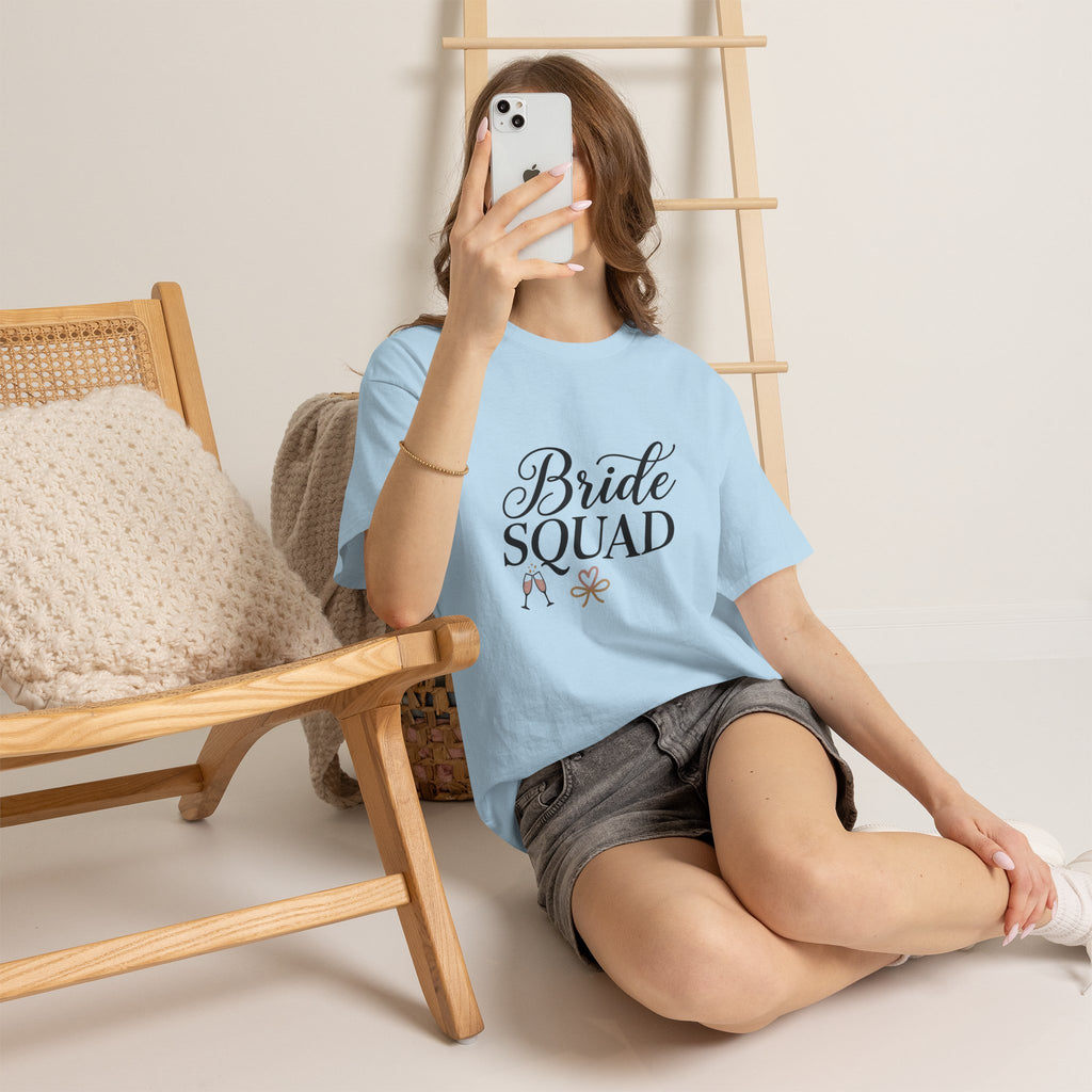 Bride Squad T-Shirt | Bachelorette Party Tee, Bridesmaid Shirt