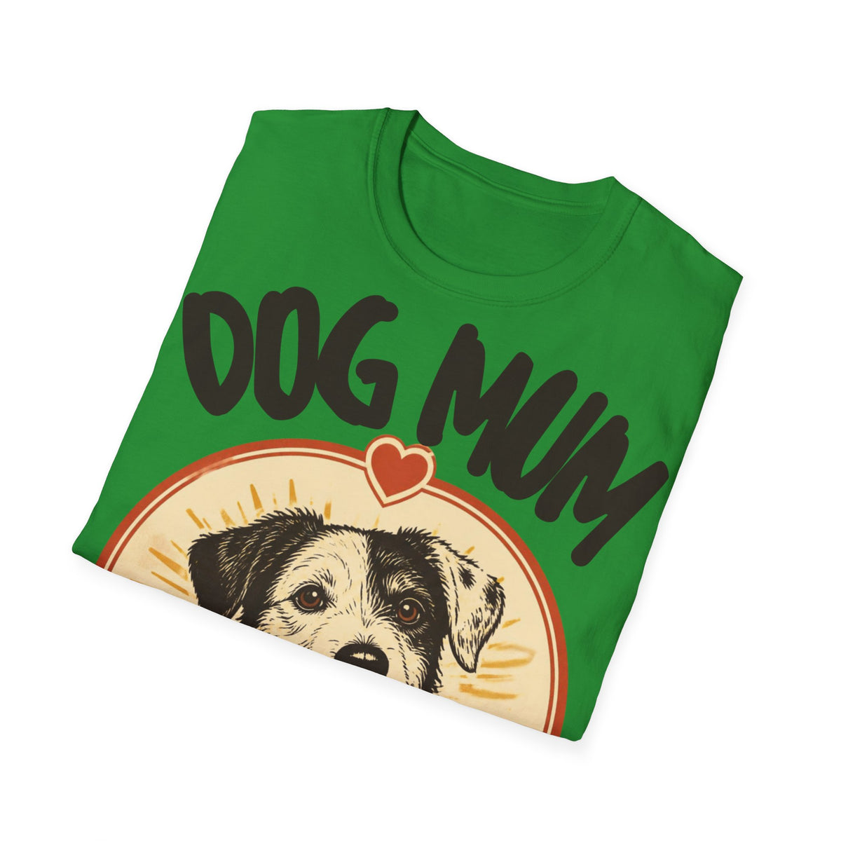 Dog Mum shirt | Rescue dog illustration T-Shirt