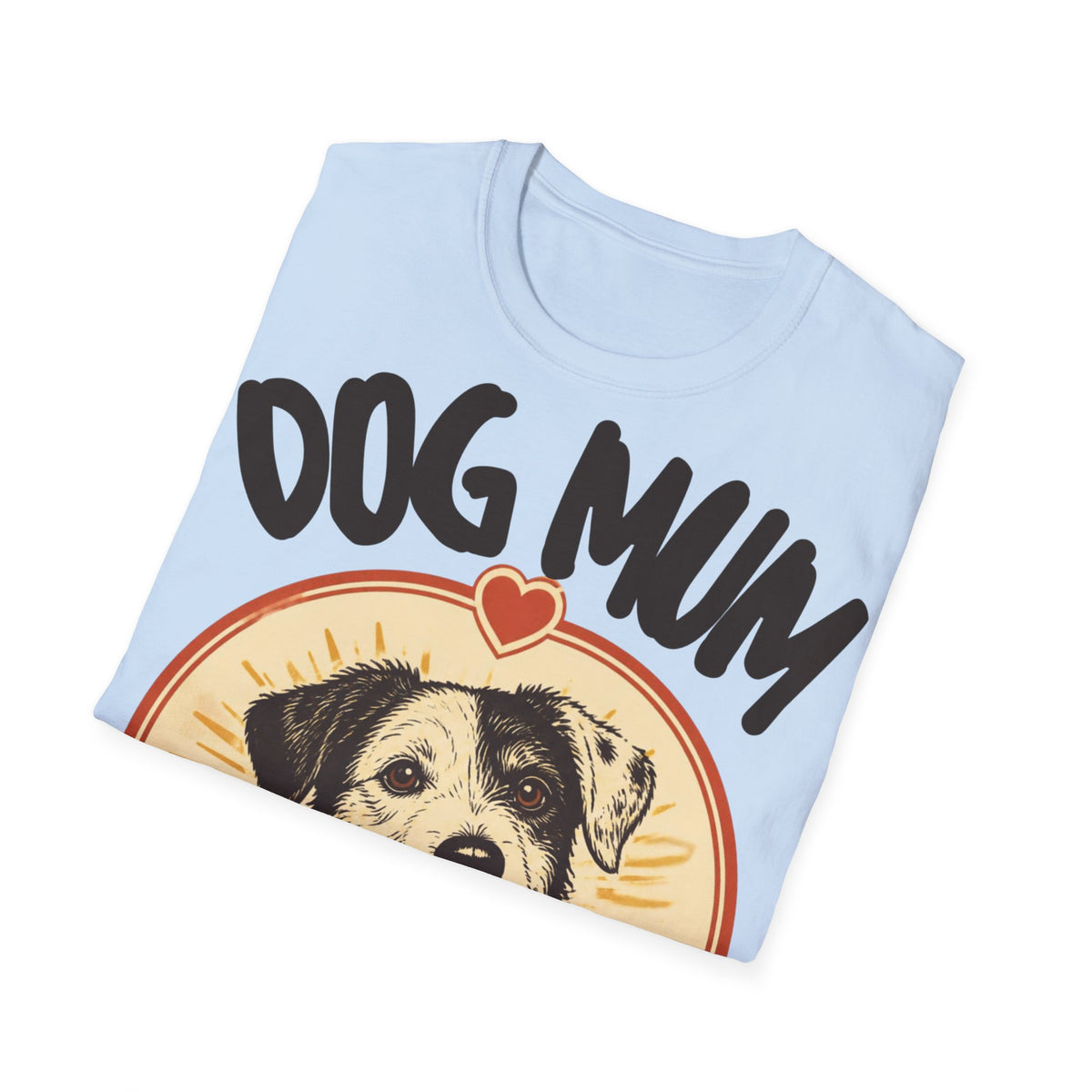 Dog Mum shirt | Rescue dog illustration T-Shirt