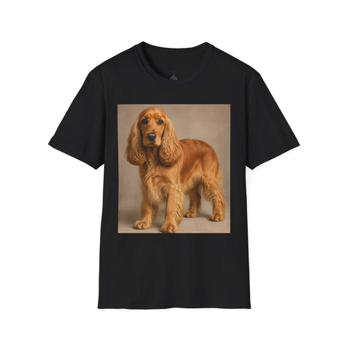 Cocker Spaniel Dog Mum T-Shirt — Dog Mom Graphic Tee with Photo Print