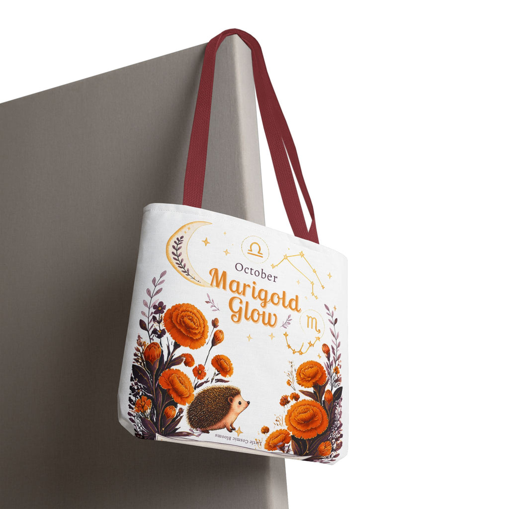 October Birth Flower - Marigold Glow Tote Bag (AOP)