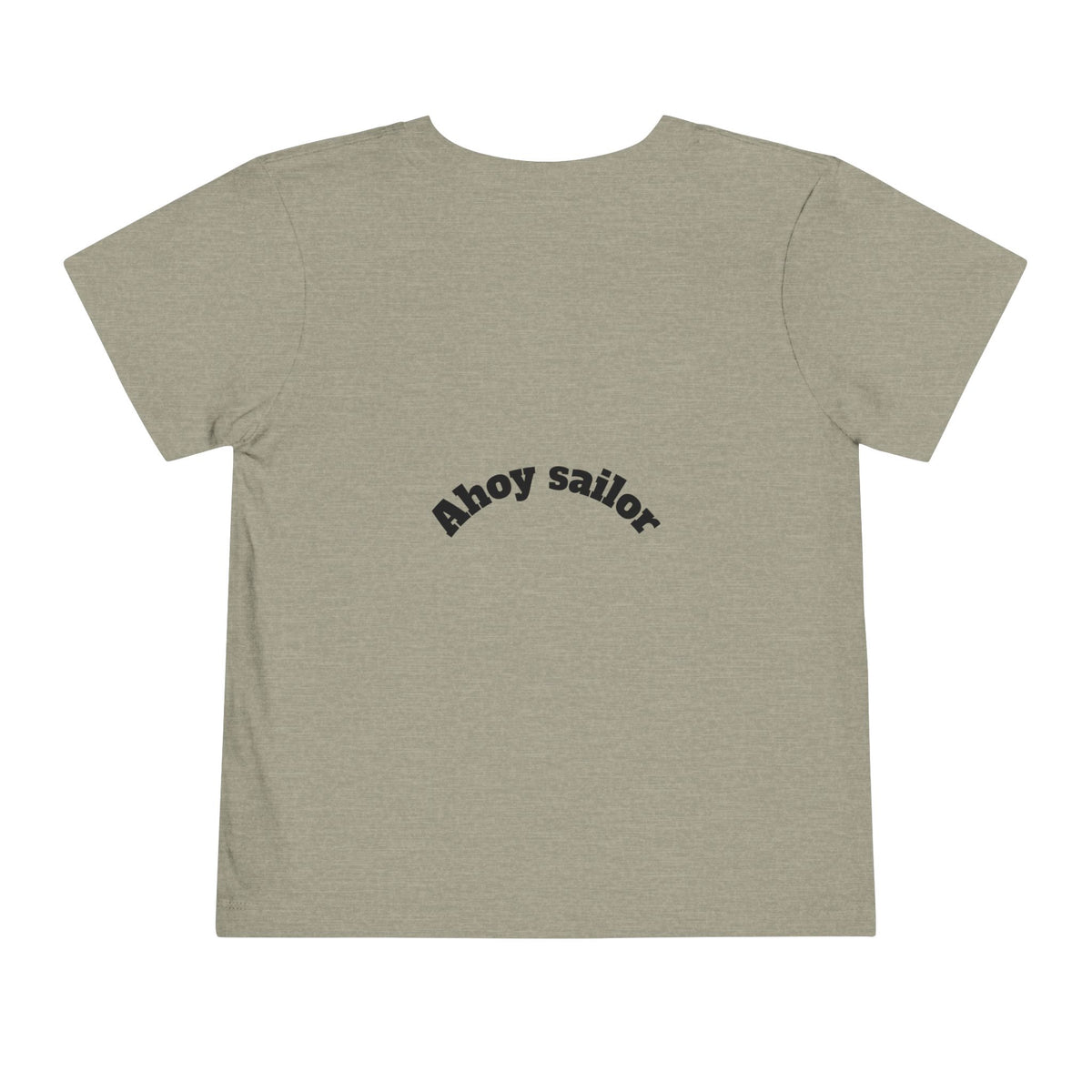 Cute Pirate Kid Ahoy Sailor Toddler Tee | Toddler Short Sleeve Tee
