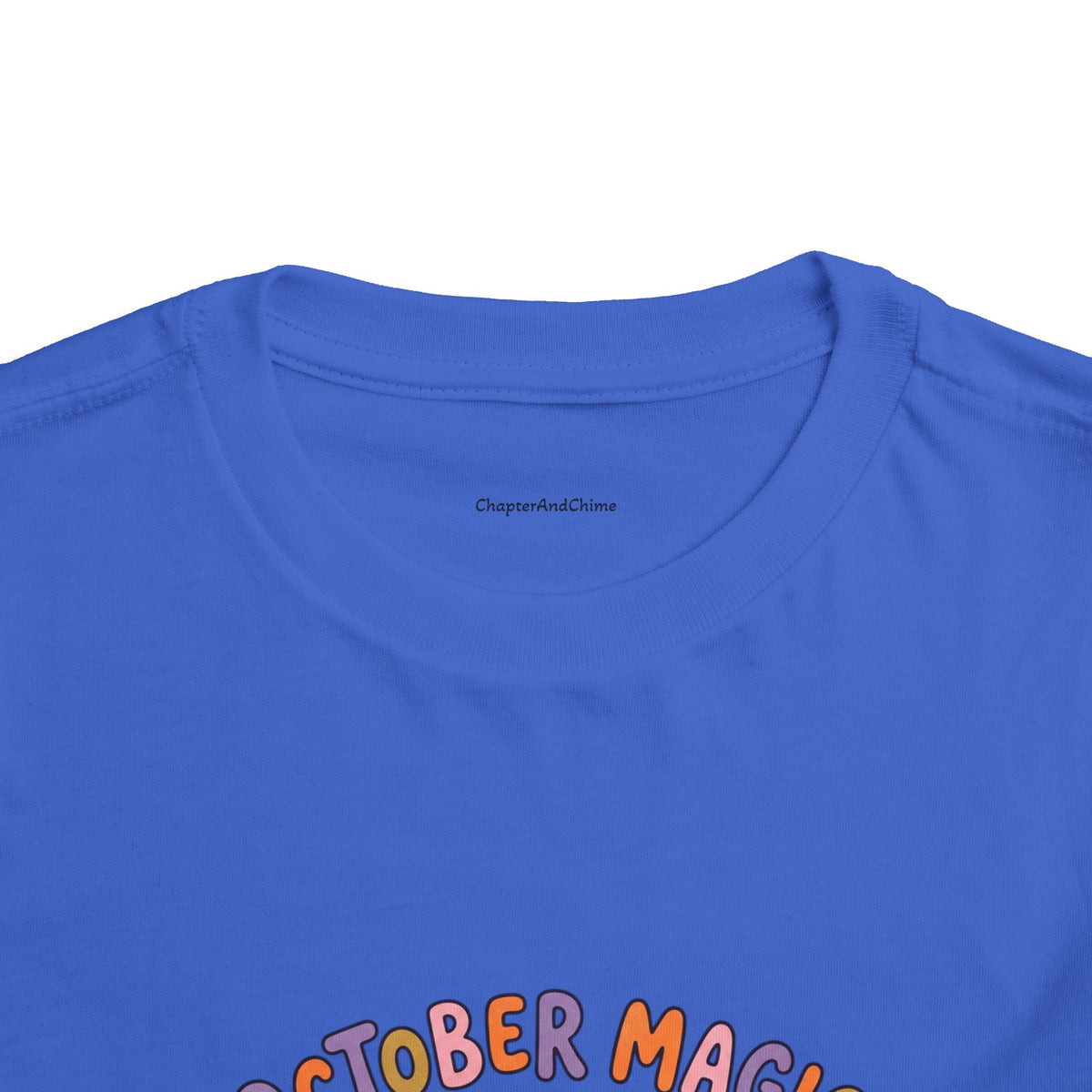 Halloween - October Magic Toddler Tee — Cute Witch Pumpkin Halloween Shirt