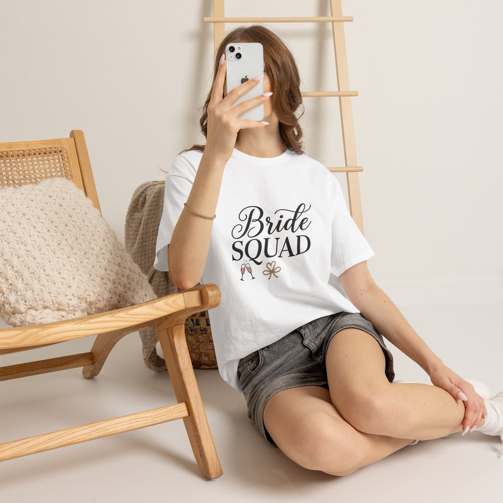 Bride Squad T-Shirt | Bachelorette Party Tee, Bridesmaid Shirt