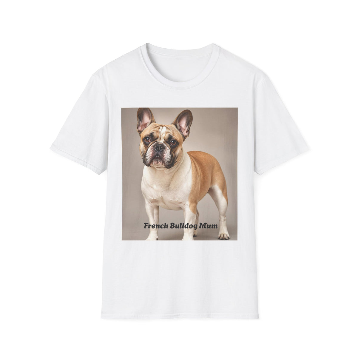 French Bulldog Photo Mum T-Shirt | Frenchie Mom Tee