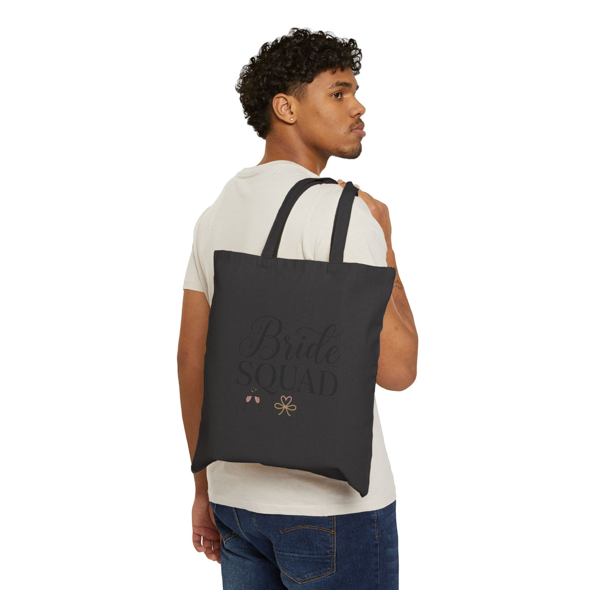 Bride Squad Tote Bag | Bachelorette Party, Bridesmaid Canvas Tote