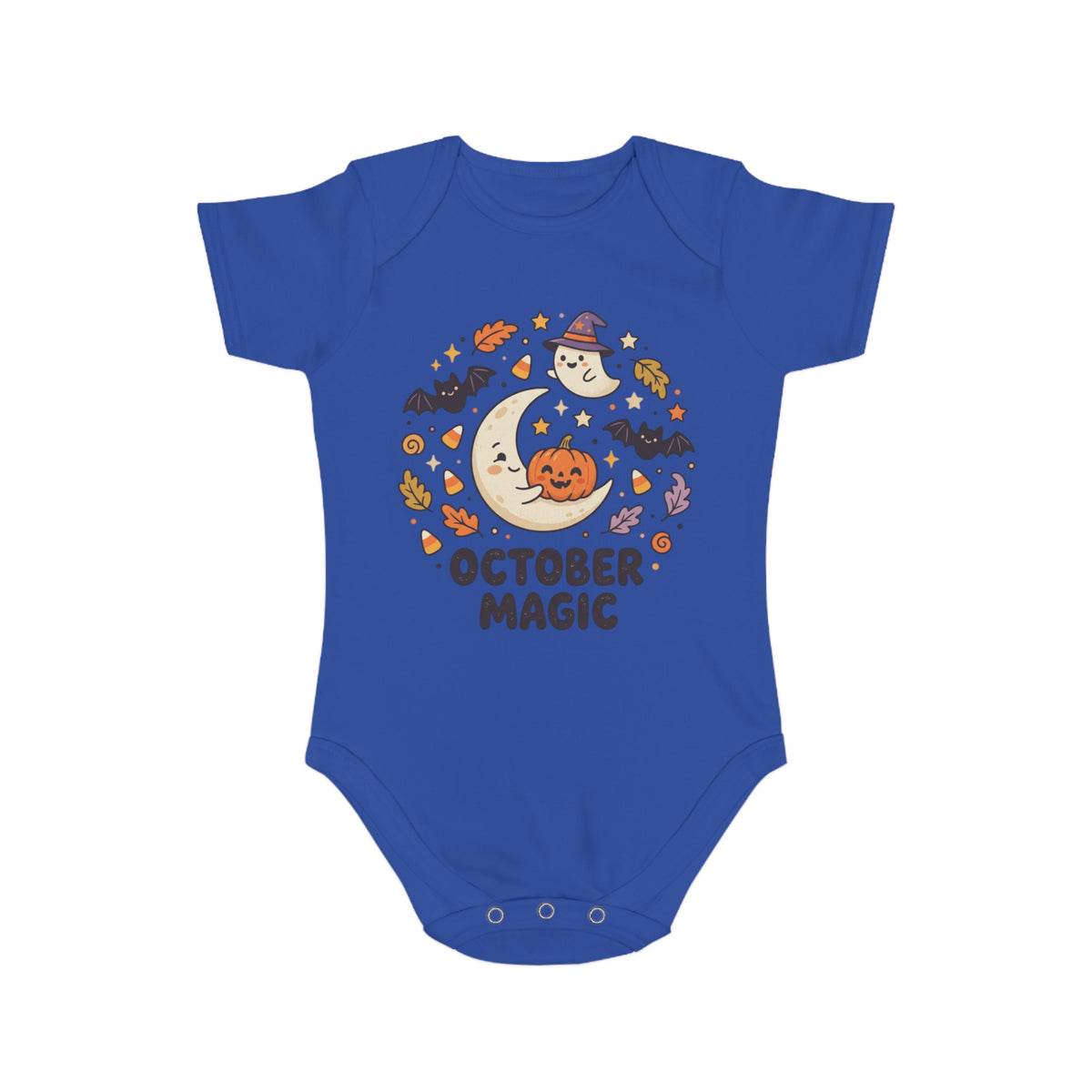 Halloween - October Magic Baby Bodysuit — Cute Halloween Infant Onesie