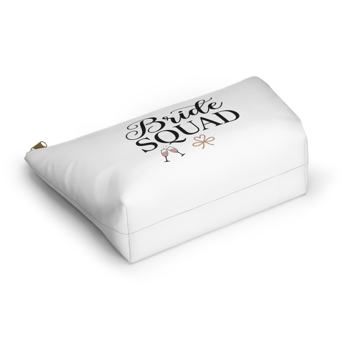 Bride Squad Accessory Pouch | T-Bottom Makeup Bag, Bachelorette Party