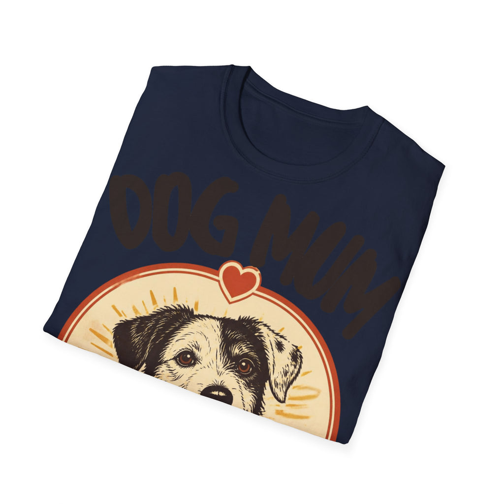 Dog Mum shirt | Rescue dog illustration T-Shirt