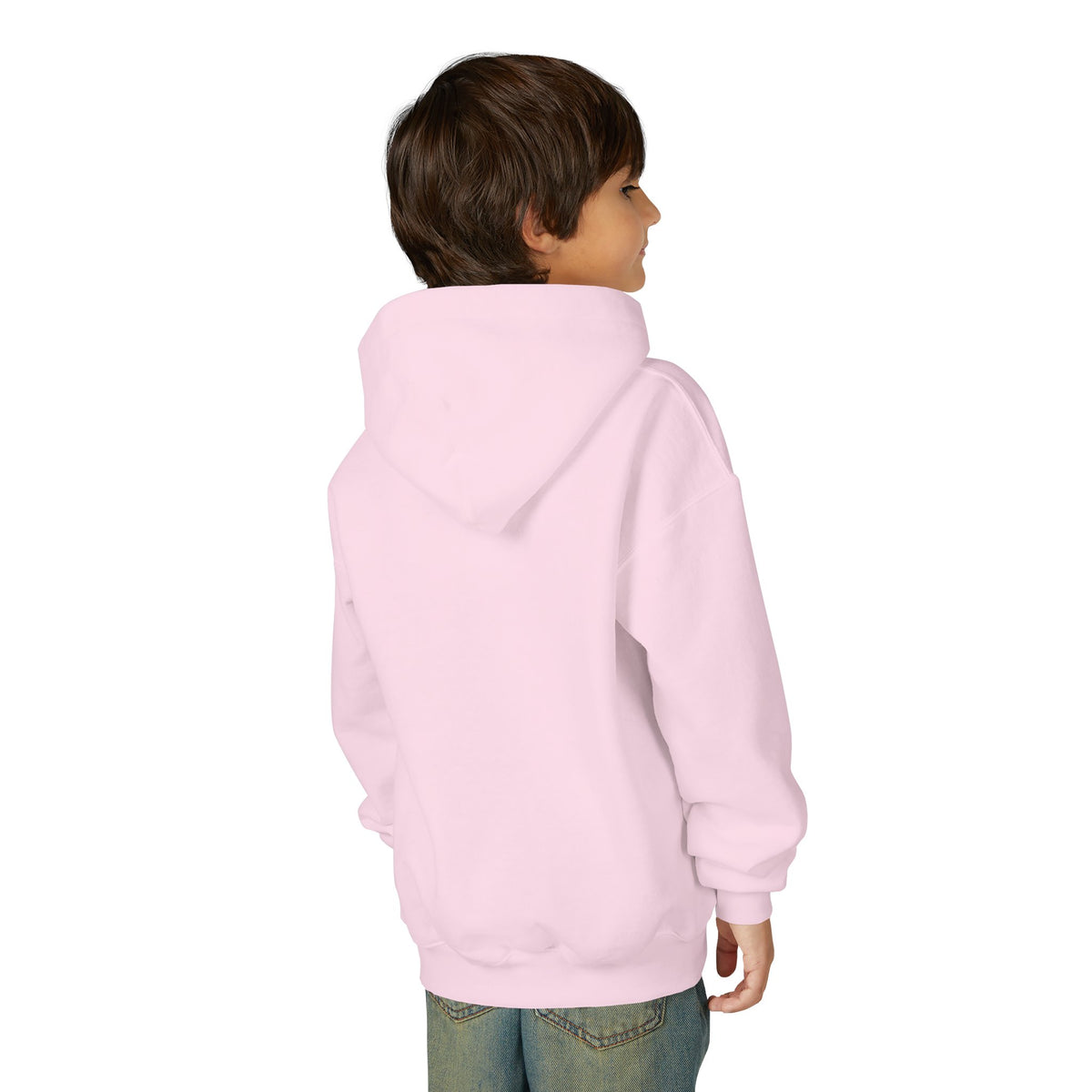 Kids Patriotic Elephant Hoodie – Blue Red USA Spirit Youth Sweatshirt