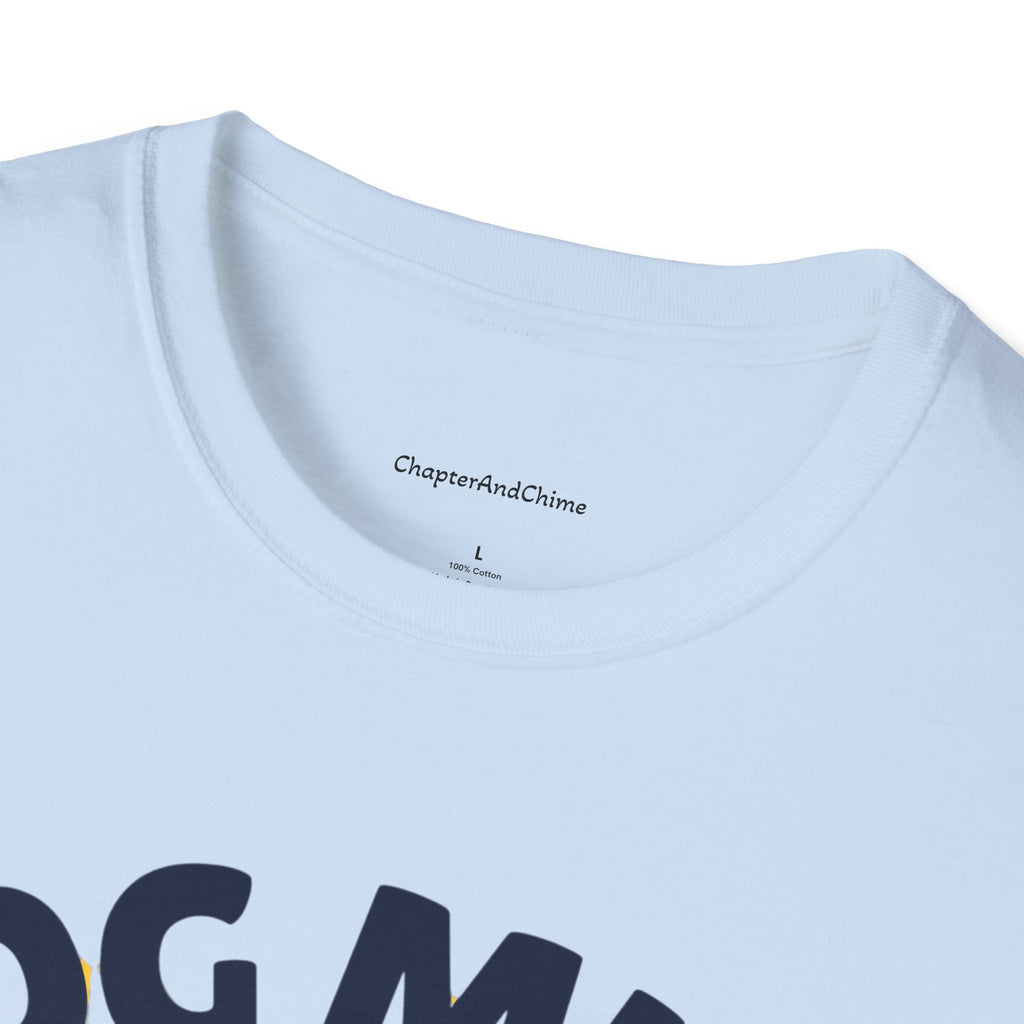 Dog Mum T-Shirt | Cute Happy Dog Illustration, Love Paws & Chaos