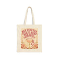 Tote Bag — “Her Forever Starts Here” Bachelorette Party Canvas Tote