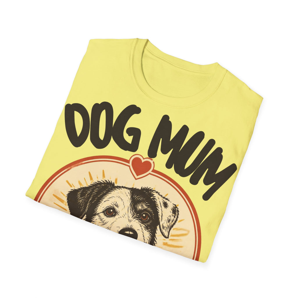 Dog Mum shirt | Rescue dog illustration T-Shirt