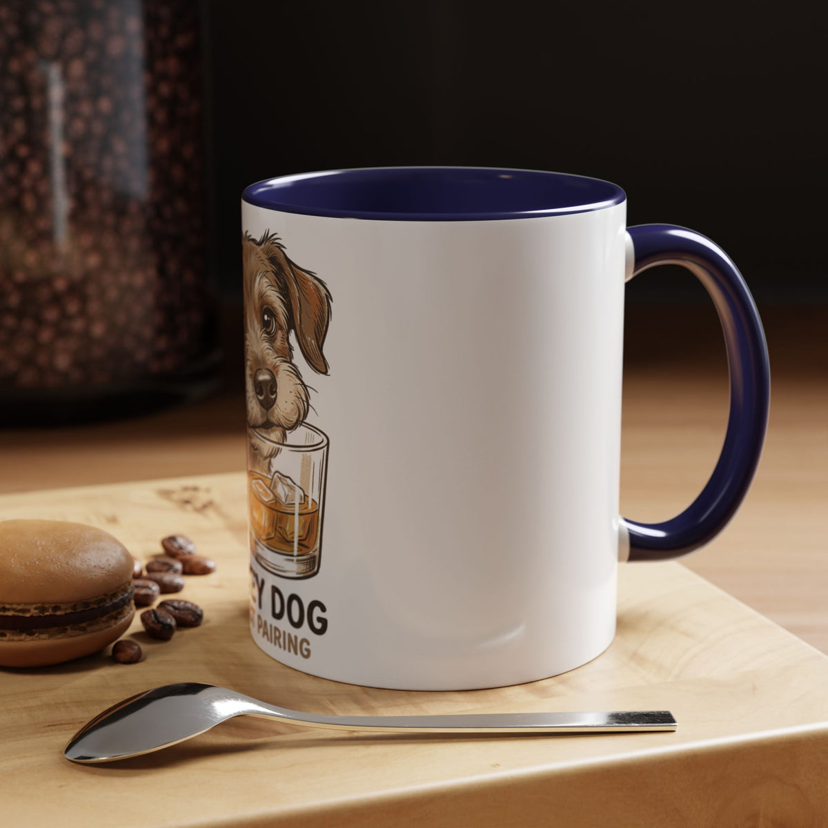 Whiskey Dog illustration mug | Coffee Mug