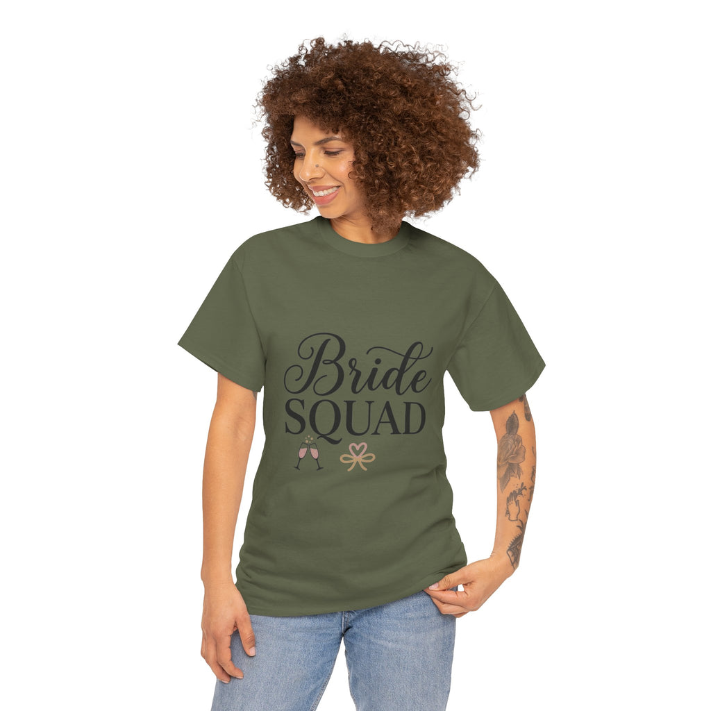 Bride Squad T-Shirt | Bachelorette Party Tee, Bridesmaid Shirt