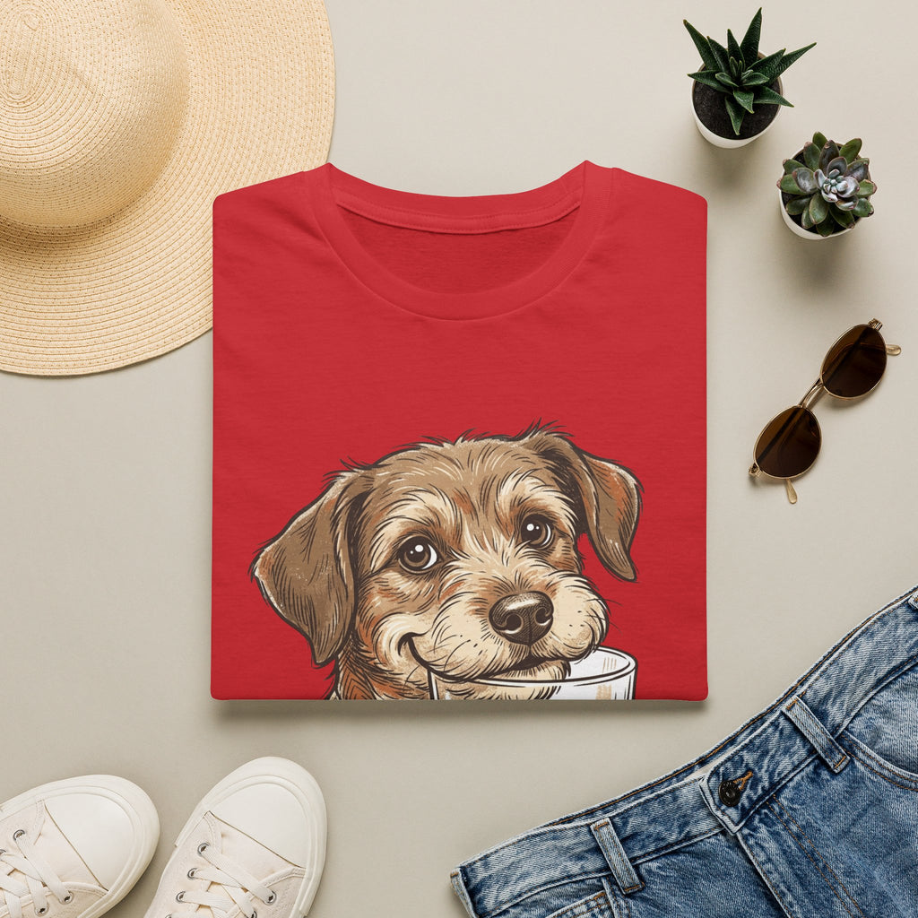 Whiskey Dog A Perfect Pairing T-Shirt | Dog & Whiskey Illustration