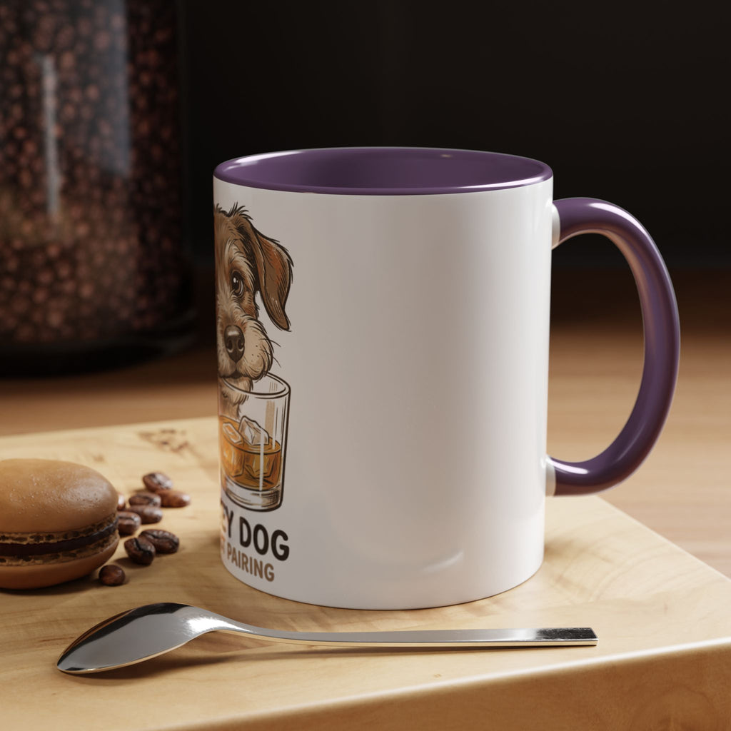 Whiskey Dog illustration mug | Coffee Mug