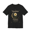 December Birth Flower - Narcissus T‑Shirt — Birth Month Flower Tee