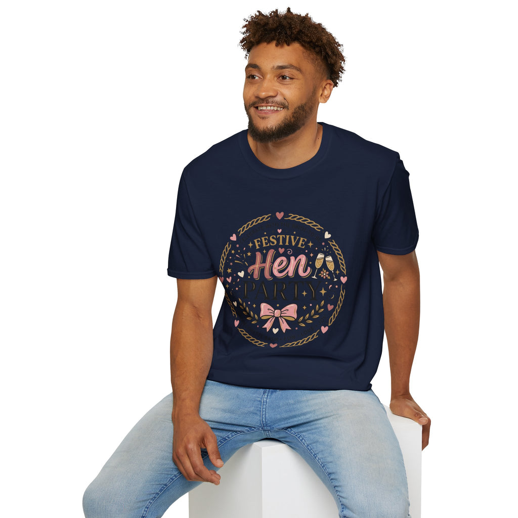 Festive Hen Party T-Shirt | Bachelorette Celebration Design