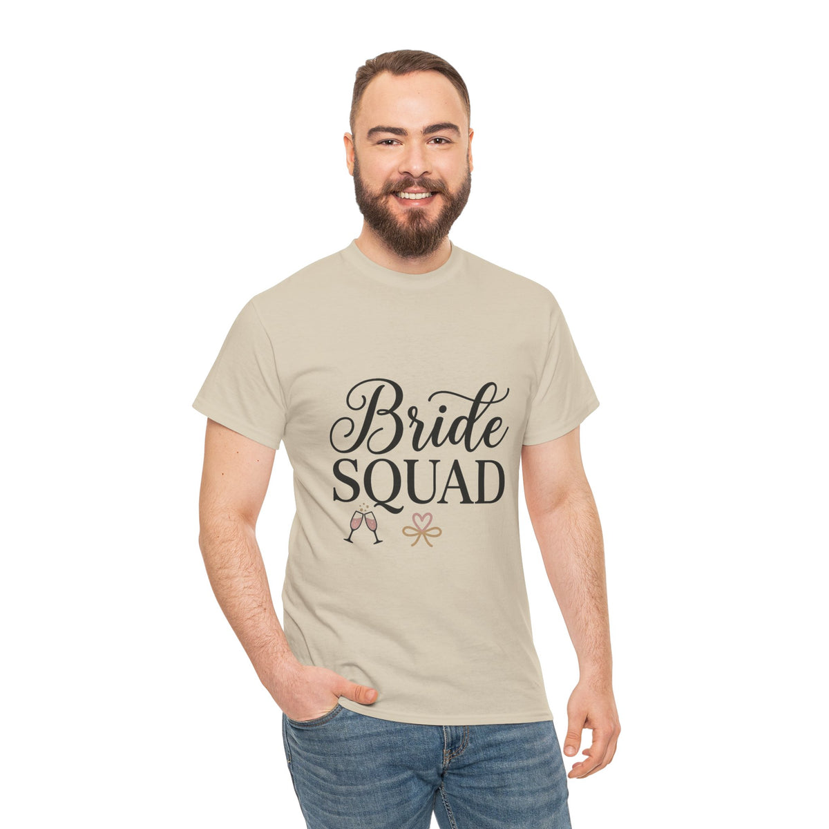 Bride Squad T-Shirt | Bachelorette Party Tee, Bridesmaid Shirt